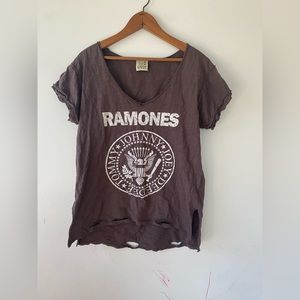 Ramones T-Shirt Womens Size Large/XL
